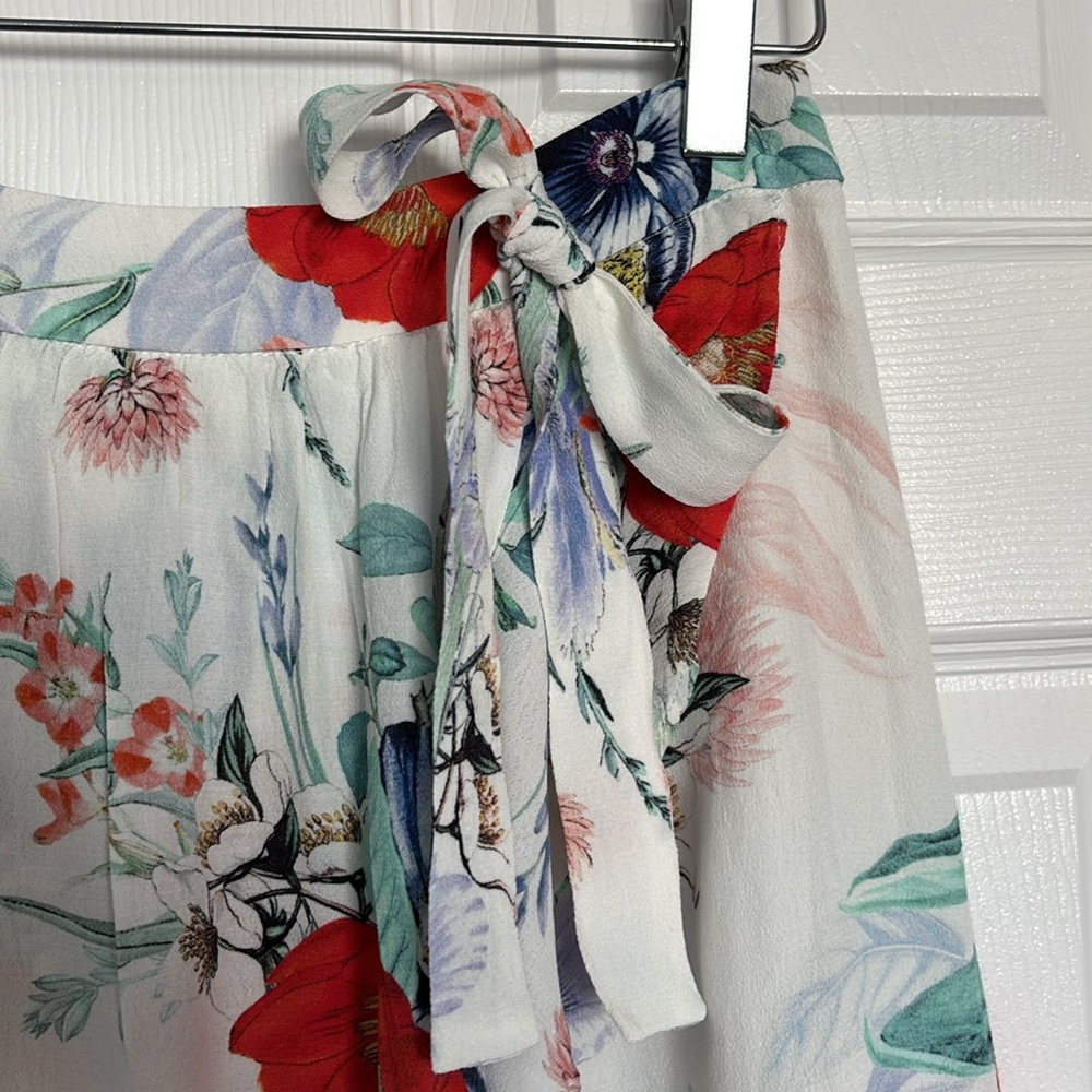 Ever New Melbourne floral high low ruffled skirt - Picture 2 of 10